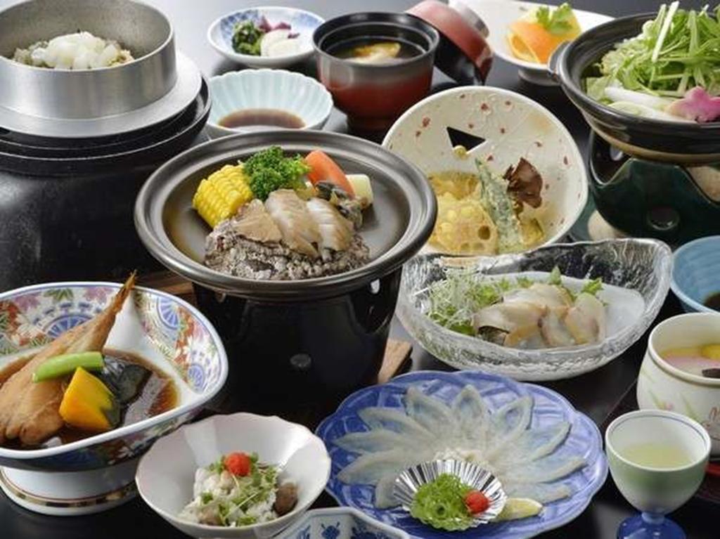 Yumen Kanko Hotel Meito Yumenosato ยามากุจิ ภายนอก รูปภาพ